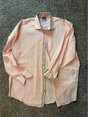 New Thomas Dean Dress Shirt Men’s XXL